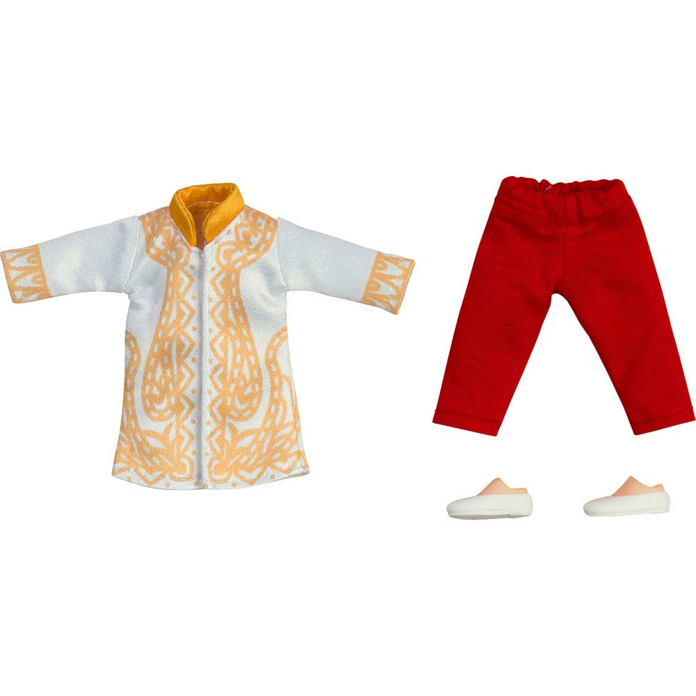(PO) Nendoroid Doll Outfit Set: World Tour India- Boy (White)