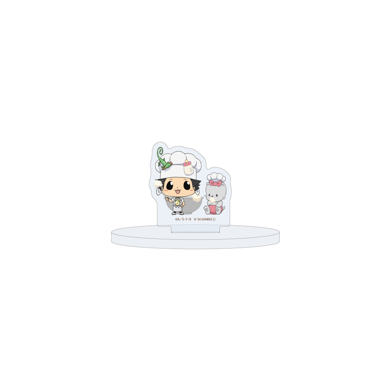 (PO) Acrylic Stand Reborn! x SANRIO CHARACTERS 18 Reborn x Nya-ni-nyu-nye-nyon (Collaboration Illustration)