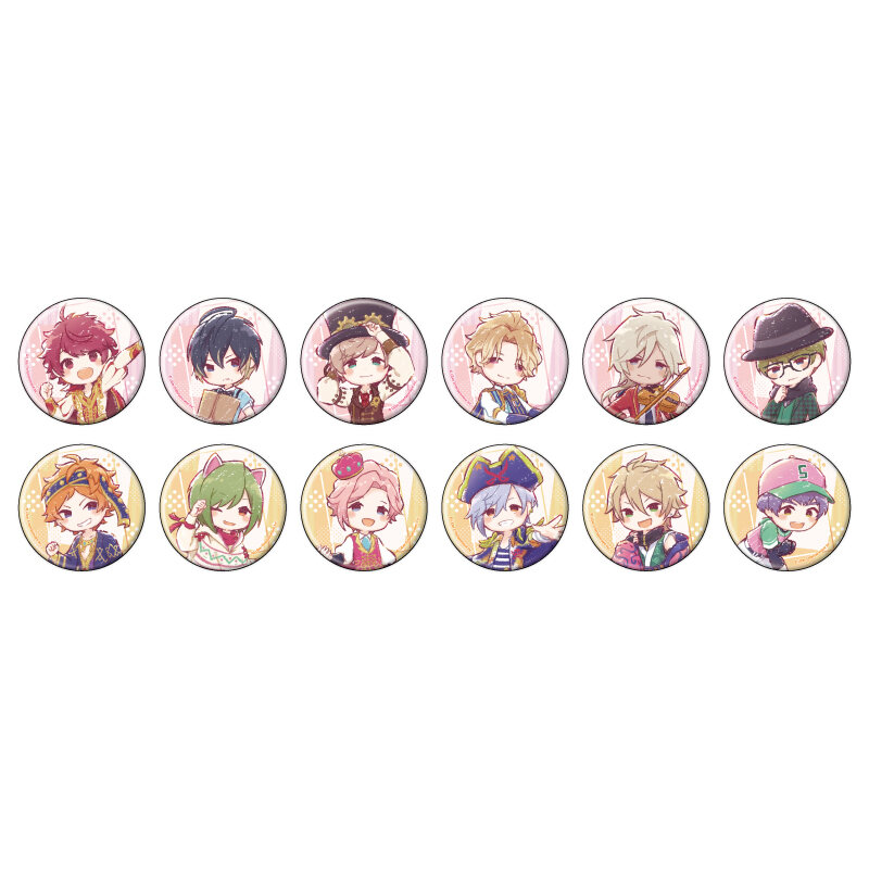 (PO) Can Badge A3! 01 Spring Troupe & Summer Troupe (Graff Art Illustration) [BOX]