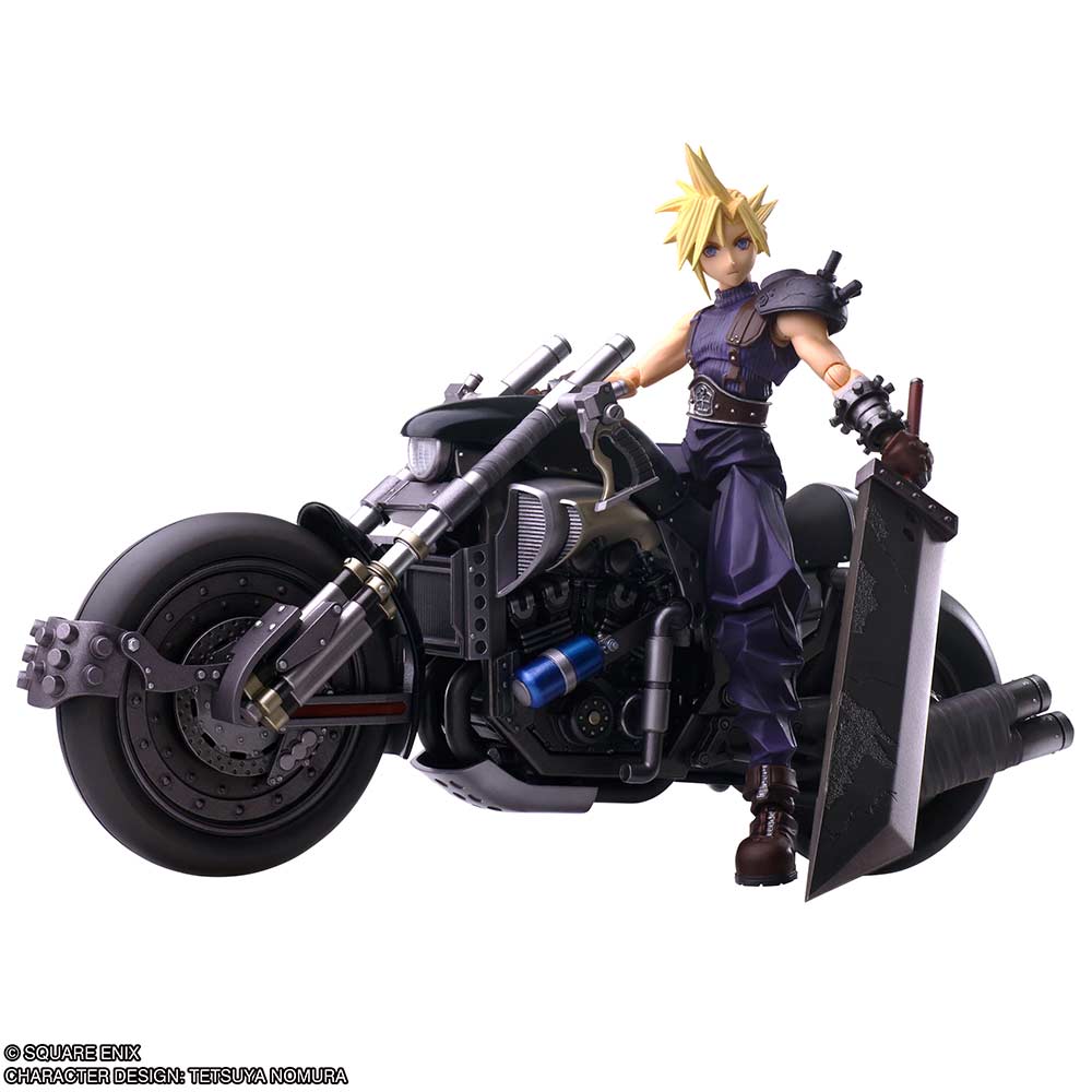 (PO) Final Fantasy VII Bring Arts - Cloud Strife & Hardy Daytona