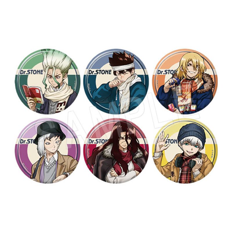 (PO) Dr. Stone Trading Can Badge Winter Rendezvous Ver. [BOX]