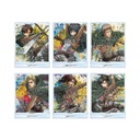 Attack on Titan Trading grunge CANVAS Acrylic Stand [BOX]