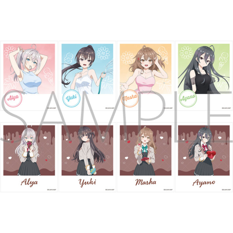 (PO) Alya Sometimes Hides Her Feelings in Russian Acrylic Card Collection [BOX]