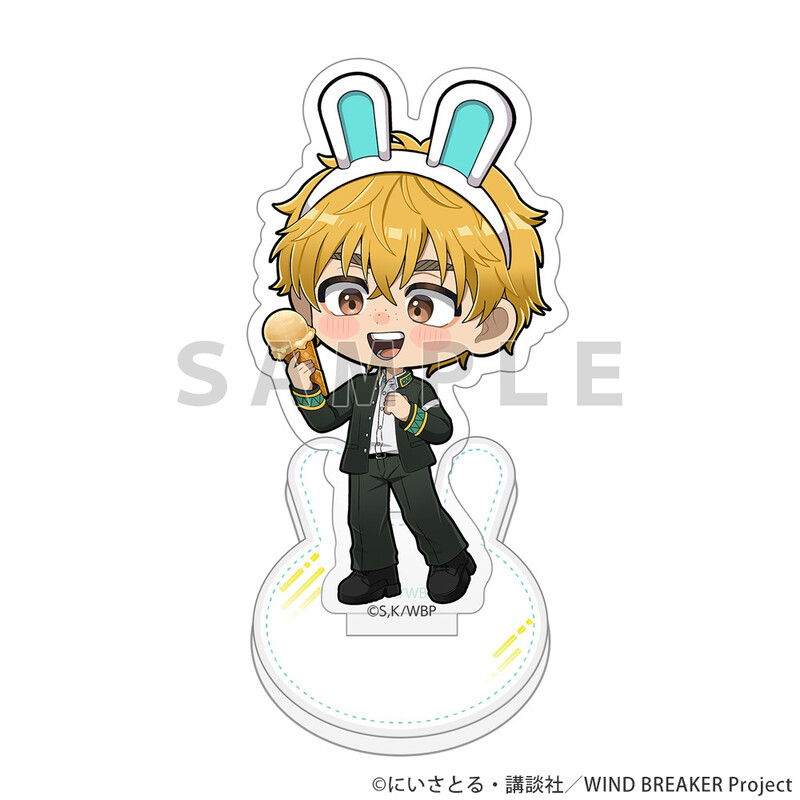 (PO) Wind Breaker Acrylic Stand Nirei Akihiko / Amusement Park