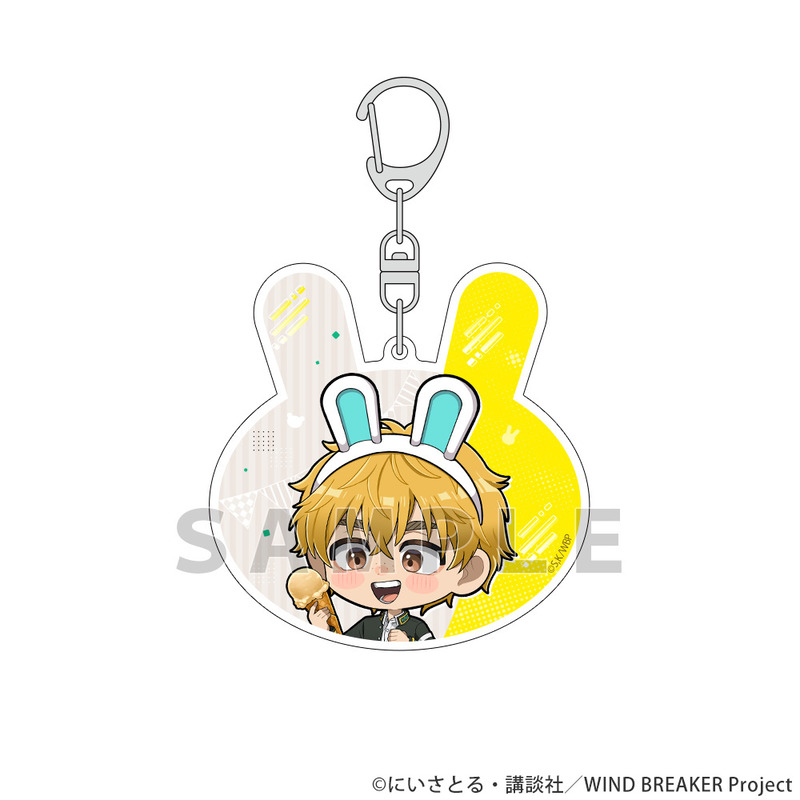 (PO) Wind Breaker Acrylic Key Chain Nirei Akihiko / Amusement Park