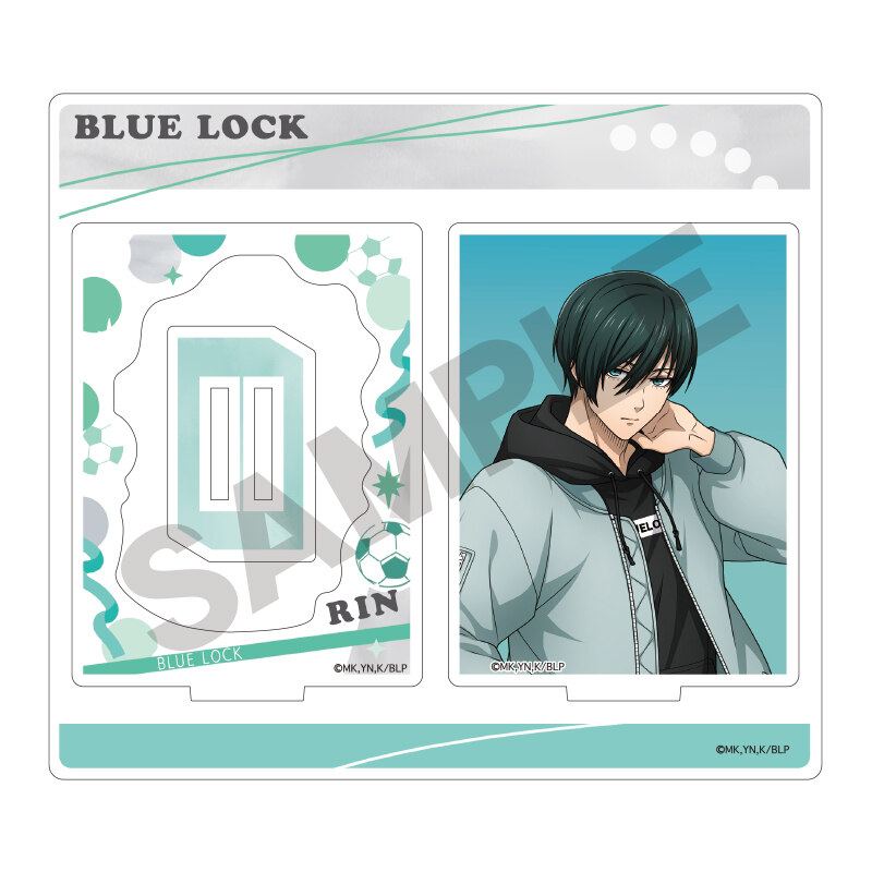 (PO) Blue Lock Frame Acrylic Stand Itoshi Rin Hoodie