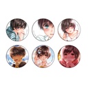 (PO) Can Badge The Kawai Complex Guide to Manors and Hostel Behavior 03 Official Illustration [BOX]