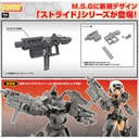 (PO) M.S.G Modeling Support Goods Weapon Unit 49 Stride SMG