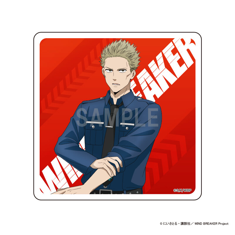 (PO) Wind Breaker Acrylic Coaster Hiragi Toma Police Officer Ver.