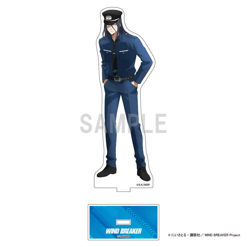 (PO) Wind Breaker Acrylic Stand Sugishita Kyotaro Police Officer Ver.