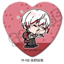 (PO) Bungo Stray Dogs Vol. 4 Heart Can Badge Mocho-NE Jono Saigiku