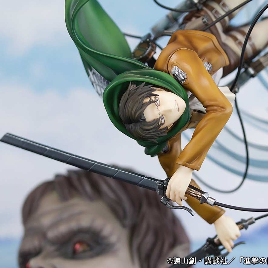 (PO) Attack on Titan - Levi vs Beast Titan Ver.