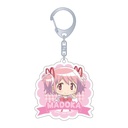 (PO) Puella Magi Madoka Magica Acrylic Key Chain Kaname Madoka One-Piece Dress