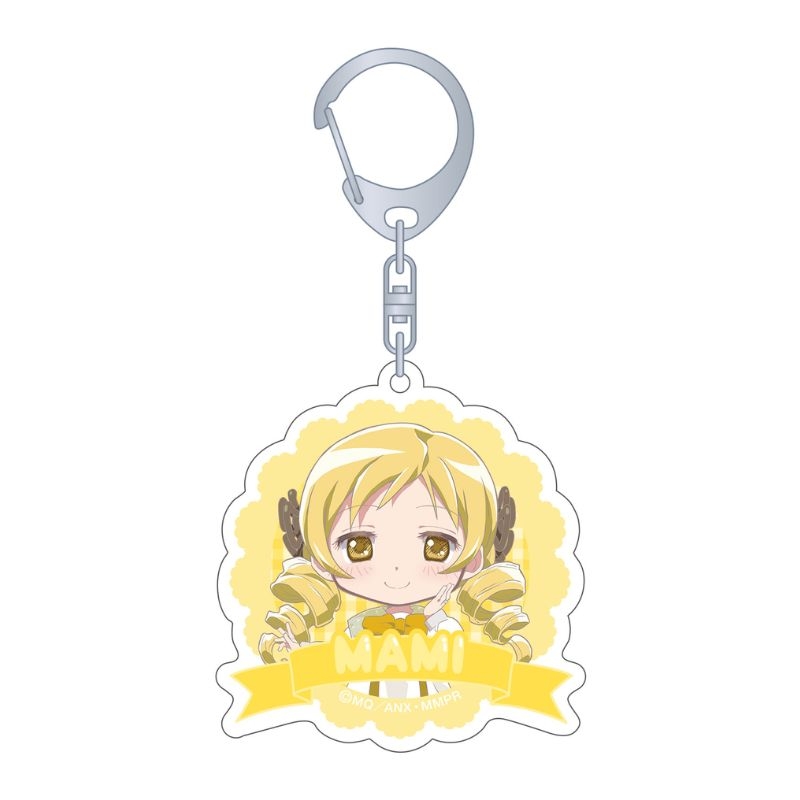 (PO) Puella Magi Madoka Magica Acrylic Key Chain Tomoe Mami One-Piece Dress