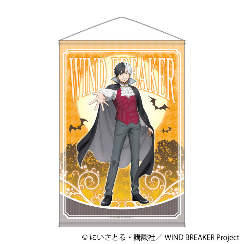 (PO) Wind Breaker B2 Tapestry Sakura Haruka