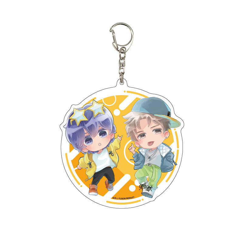 (PO) Deka Acrylic Key Chain Kajyo Mousou Syonen 01 A (Original Illustration)