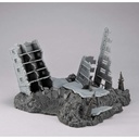 (PO) RM Series G Structure Mobile Suit Gundam [GS02M] The Abondoned Building in New Yark City (Material Color Edition)