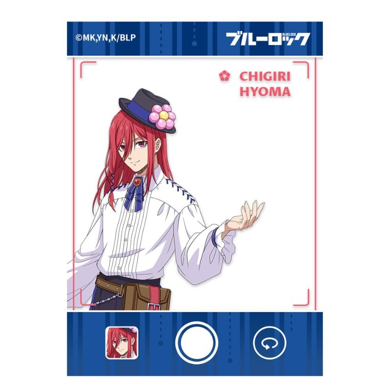 (PO) Blue Lock (Circus Ver.) Transparent Character Card Chigiri Hyoma