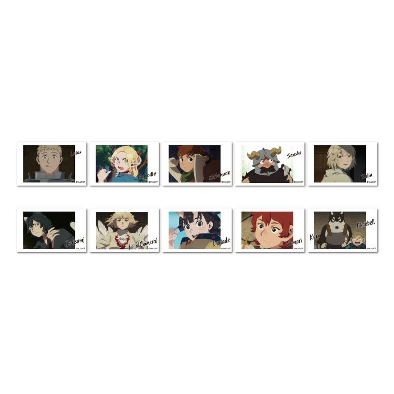(PO) Delicious in Dungeon Trading Photo Style Card Vol. 1 [BOX]