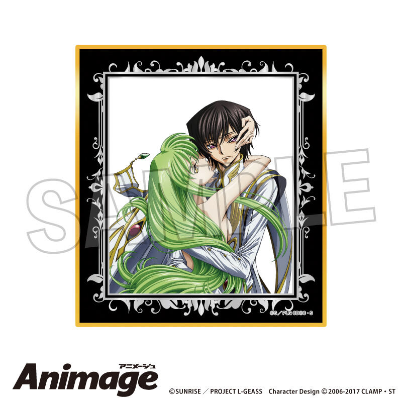 (PO) Code Geass Lelouch of the Rebellion Animage Giragira Shikishi H