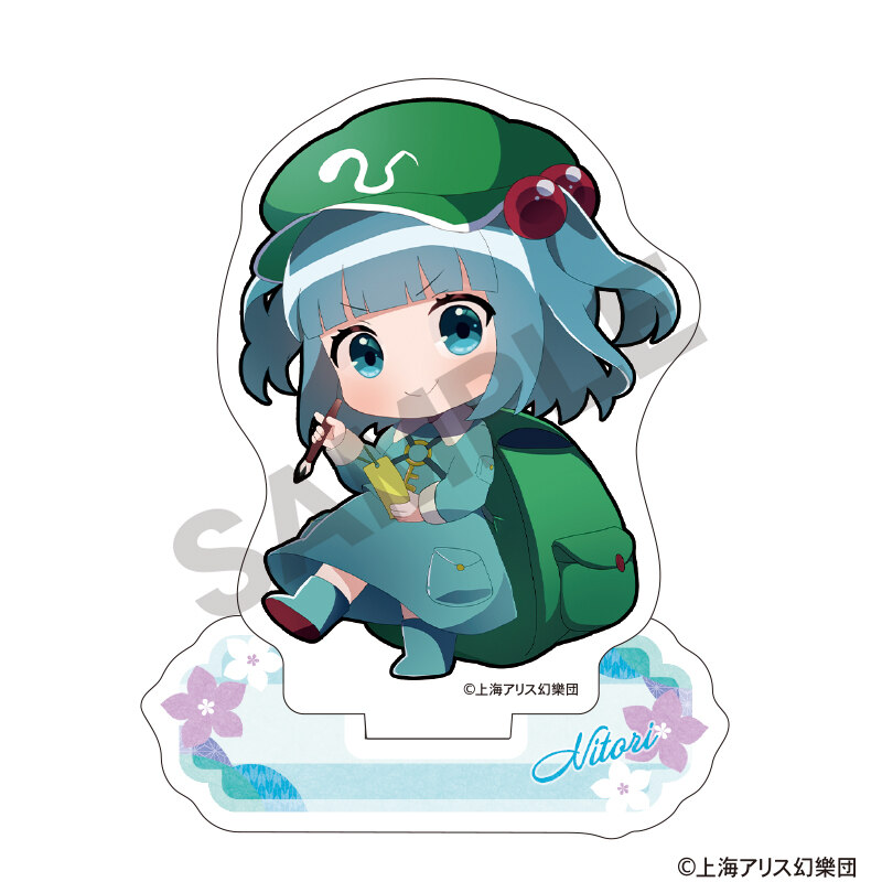 (PO) Touhou Project Mini Acrylic Stand Kawashiro Nitori Mini Character Nagoshi no Harae