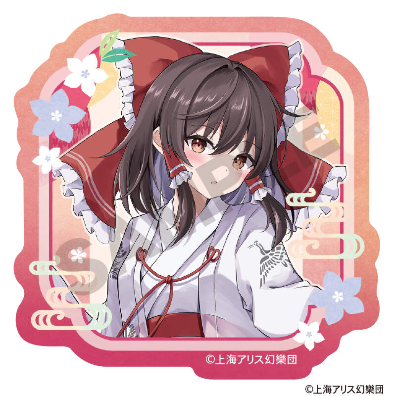 (PO) Touhou Project Die-cut Sticker Hakurei Reimu Nagoshi no Harae