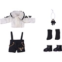 (PO) Nendoroid Doll Outfit Set Suspender Shorts Set (White & Black)