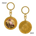 (PO) 39Culture 2024 WORLD Compass Metal Key Chain Kagamine Rin