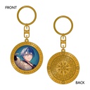 (PO) 39Culture 2024 WORLD Compass Metal Key Chain KAITO