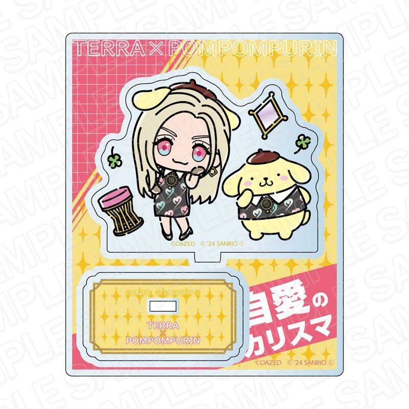 Charisma x Sanrio Characters Acrylic Stand Terra x Pom Pom Purin