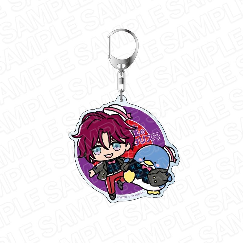 (PO) Charisma x Sanrio Characters Deka Key Chain Tendo Amahiko x Tuxedosam