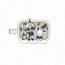 (PO) Charisma x Sanrio Characters Hair Clip Kusanagi Rikai x Pochacco