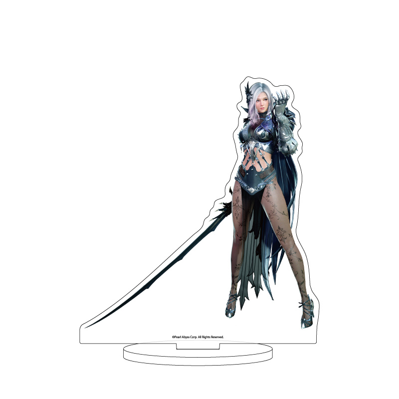 (PO) Acrylic Stand Black Desert 02 Dark Knight (Official Illustration)