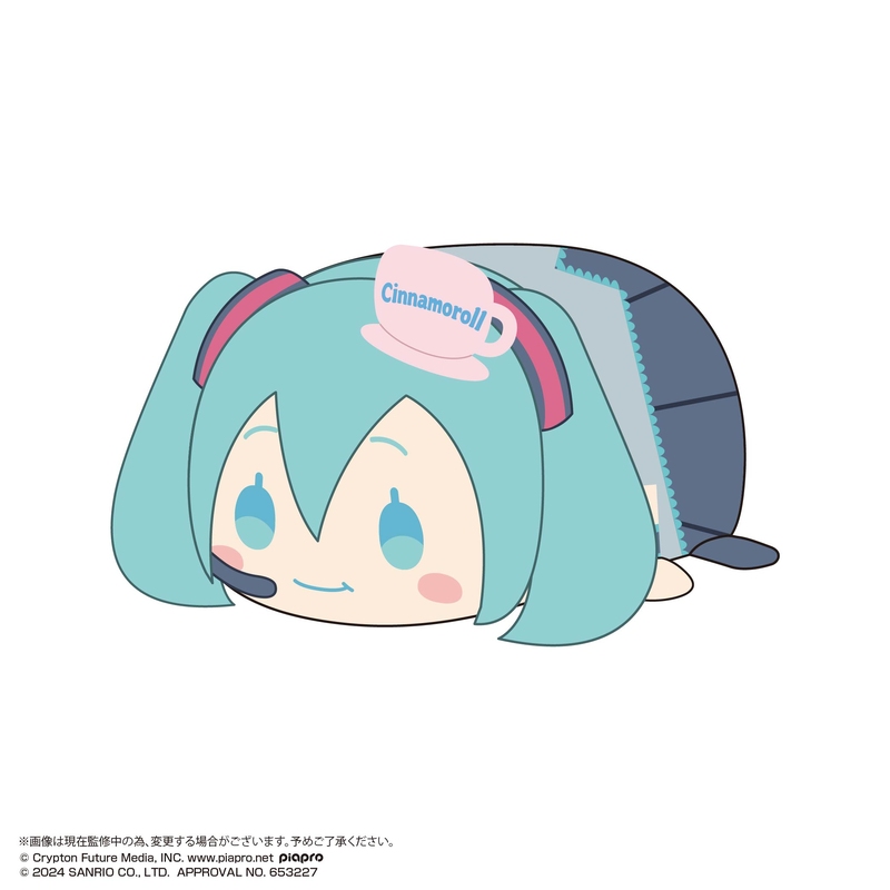 (PO) MC-16 Hatsune Miku x Cinnamoroll Potekoro Mascot Big 2 F Hatsune Miku (Mogumogu)
