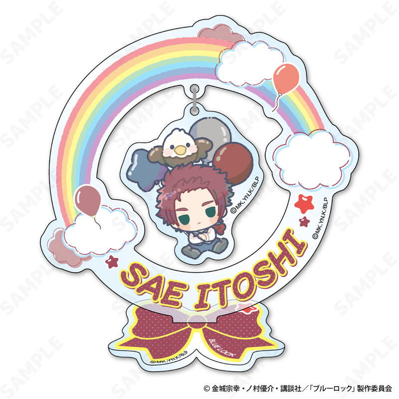 (PO) Blue Lock Acrylic Stand Mini Character Ver. 7 Itoshi Sae Napoleon Jacket x Hawk Vol. 2
