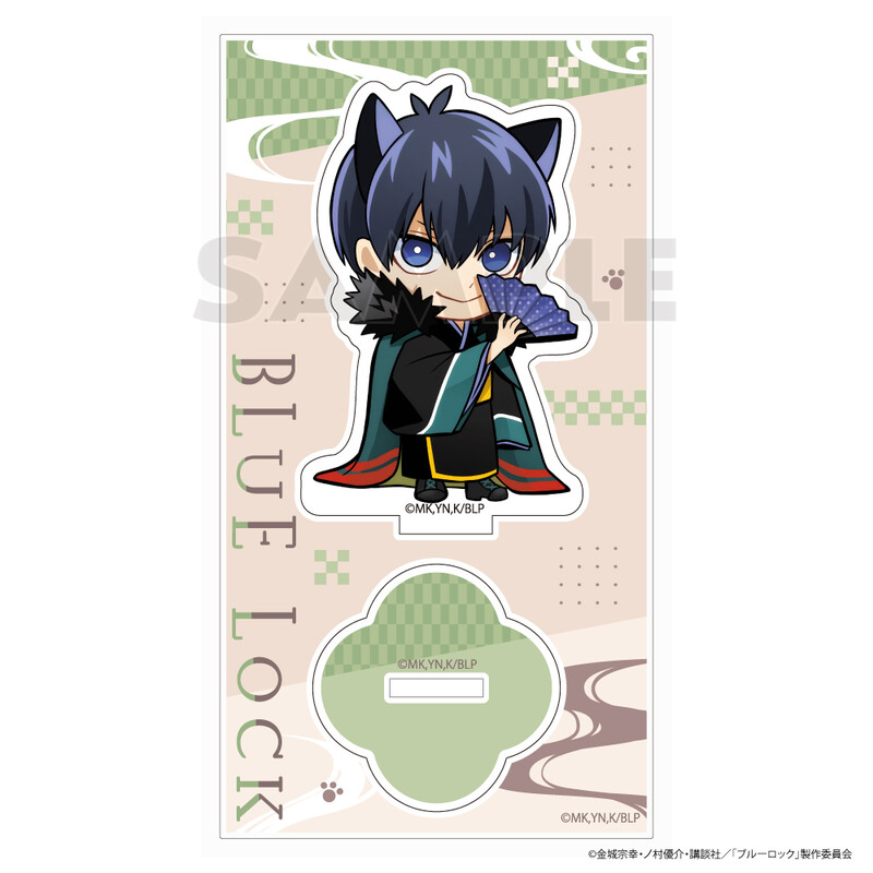(PO) Blue Lock Acrylic Stand Isagi Yoichi Kimono Kemomimi
