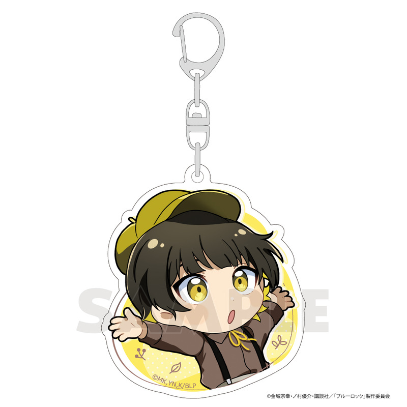 (PO) Blue Lock Acrylic Key Chain Bachira Meguru Autumn