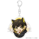 (PO) Blue Lock Acrylic Key Chain Bachira Meguru Kimono Kemomimi
