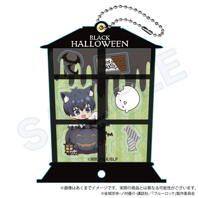 (PO) Blue Lock Shakatto Hiraku Key Black Halloween Ver. Isagi Yoichi