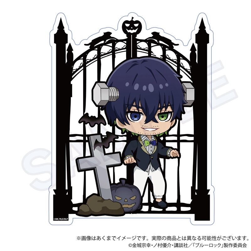 (PO) Blue Lock Acrylic Pen Stand Black Halloween Ver. Oliver Aiku