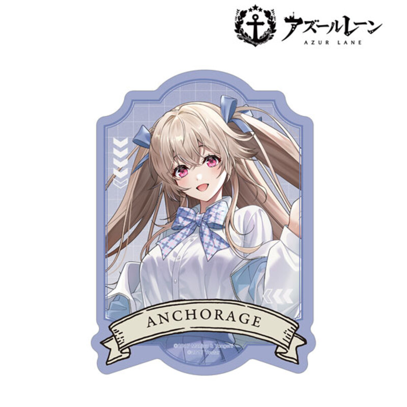 (PO) Azur Lane Original Illustration Anchorage Summer Fashion Ver. Travel Sticker