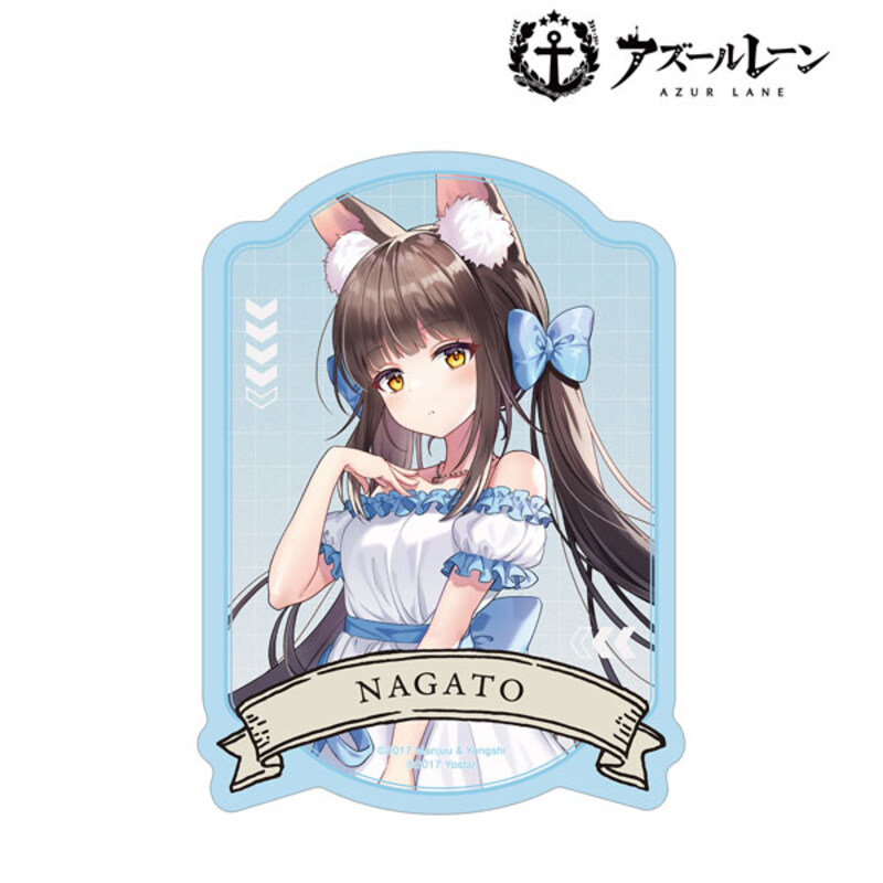(PO) Azur Lane Original Illustration Nagato Summer Fashion Ver. Travel Sticker