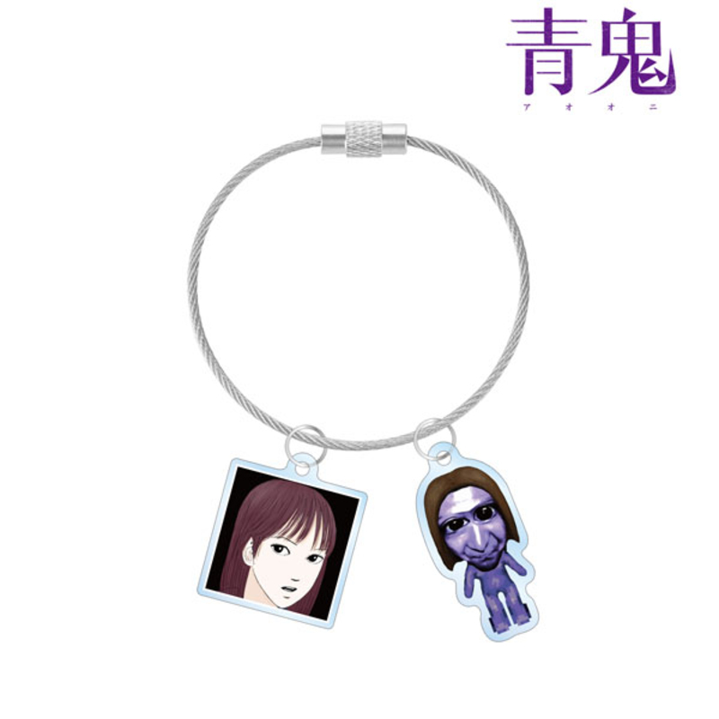 (PO) Ao Oni Mika & Mika Oni Twin Wire Acrylic Key Chain