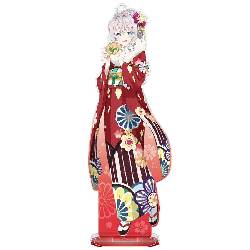 (PO) Alya Sometimes Hides Her Feelings in Russian Acrylic Chara Stand Alya Furisode Ver.