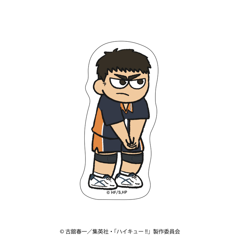 (PO) Haikyu!! Jirori Die-cut Sticker Game Ver. Sawamura Daichi