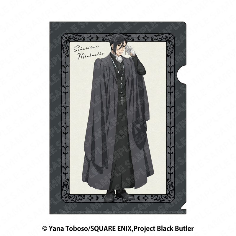 (PO) Black Butler Public School Arc A4 Clear File Sebastian Michaelis
