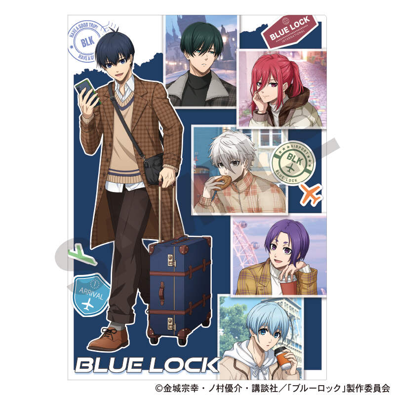 (PO) Blue Lock Single Clear File Group Travel