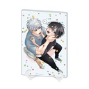 (PO) Acrylic Art Board A5 Size Hijiki Works 03 Kiraide Isasete Hazuki & Naoto (Official Illustration)