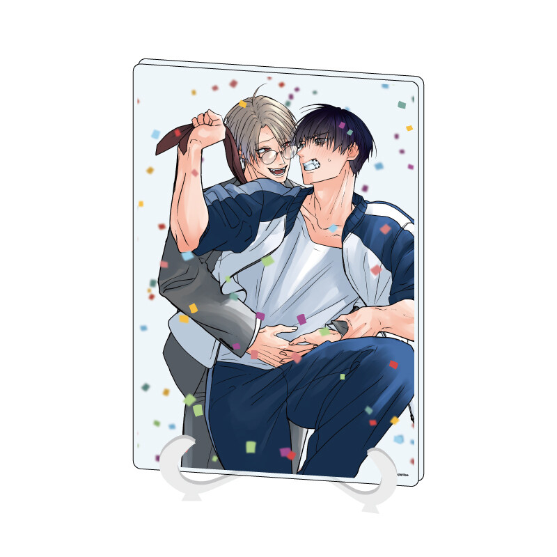 (PO) Acrylic Art Board A5 Size Hijiki Works 04 Kiraide Isasete Asanaga & Yanagi (Official Illustration)