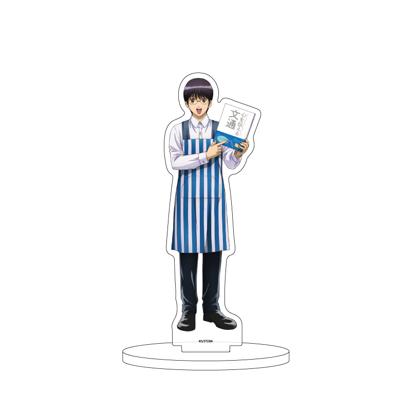 (PO) Acrylic Stand Gintama 07 Shimura Shinpachi Bookstore Clerk Ver. (Original Illustration)
